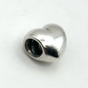 Pandora Big Smooth Heart Charm Silver 790137 S925